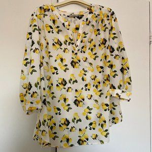 Lemon motif Blouse